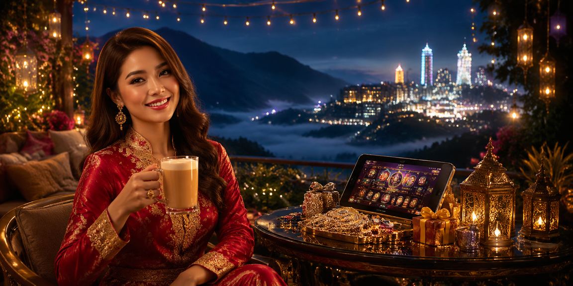 Suasana pertaruhan sukan di kawasan peranginan Genting Highlands semasa perayaan