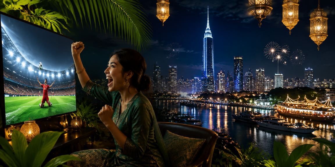 Suasana loteri dan pertaruhan Hari Raya di Kuala Lumpur penuh dengan pengguna aktif