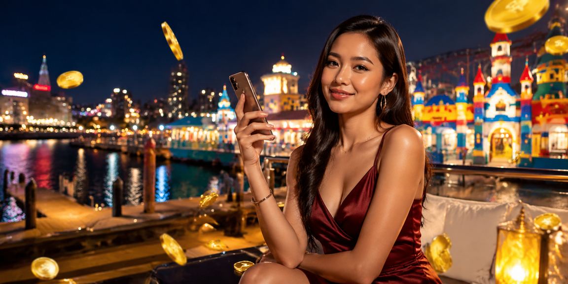 Kasino mudah alih Malaysia pada skrin telefon pintar